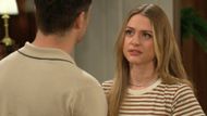 Y&R's Claire questions Kyle | Image: CBS